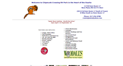 Desktop Screenshot of chipmunkcrossing.com